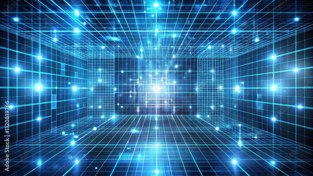 Digital grid network background with a futuristic design suitable for system engineers, Grid, digital Digital grid network background with a futuristic design suitable for system engineers, Grid, digital