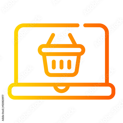 buy Line Gradient Icon