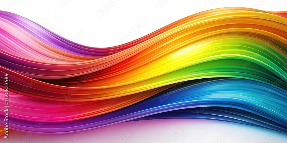 Abstract artistic design of colorful wave , vibrant, fluid, dynamic, movement, spectrum, curve, pattern, abstract Abstract artistic design of colorful wave , vibrant, fluid, dynamic, movement, spectrum, curve, pattern, abstract