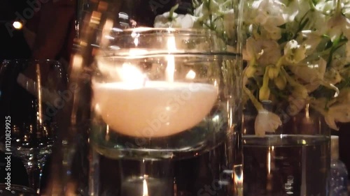 Candlelit Elegance in wedding