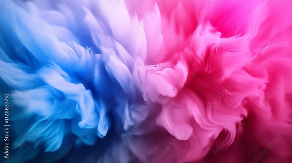 Abstract Swirling Colors: A Symphony of Pink and Blue Hues Abstract Swirling Colors: A Symphony of Pink and Blue Hues