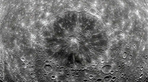 High resolution detailed view of the full moon showcasing crater textures and surface features captured on July 17 2019 photo