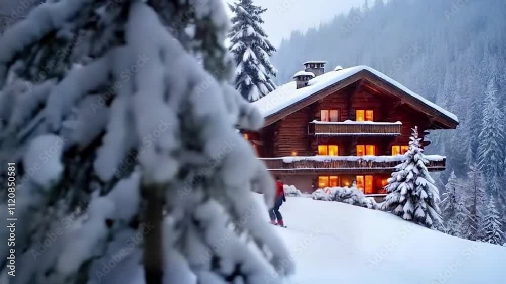 Highlight the charm of Switzerland in winter, focusing on snowy landscapes Highlight the charm of Switzerland in winter, focusing on snowy landscapes