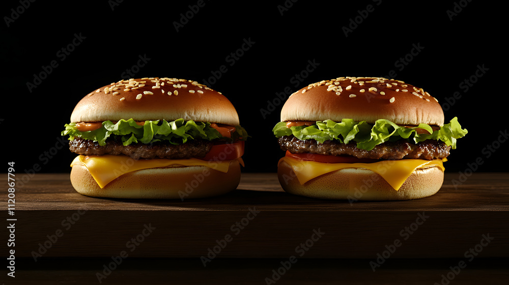 Mouthwatering Burger Bliss: A Savory Culinary Delight
