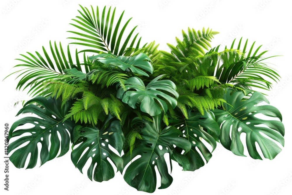 green plant isolated