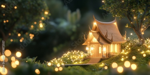 Enchanted Thai House at Nig...