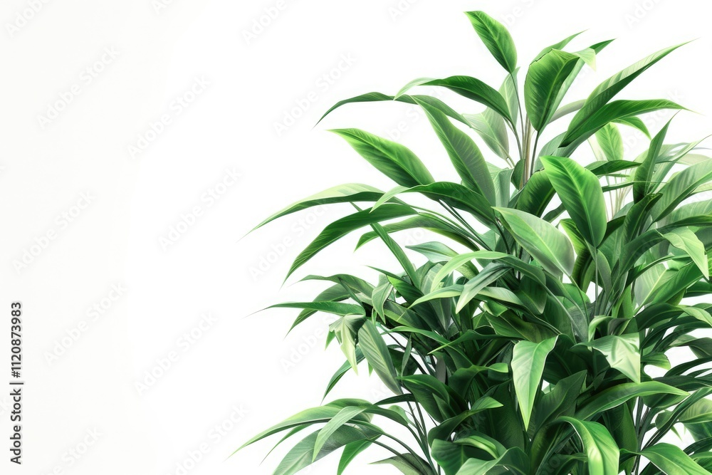 Fototapeta premium green plant isolated