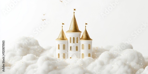Dreamy Castle in the Clouds
