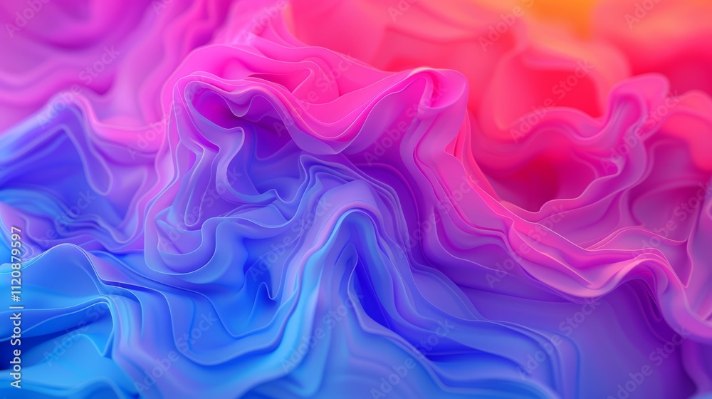 Obraz premium Colorful abstract fabric texture