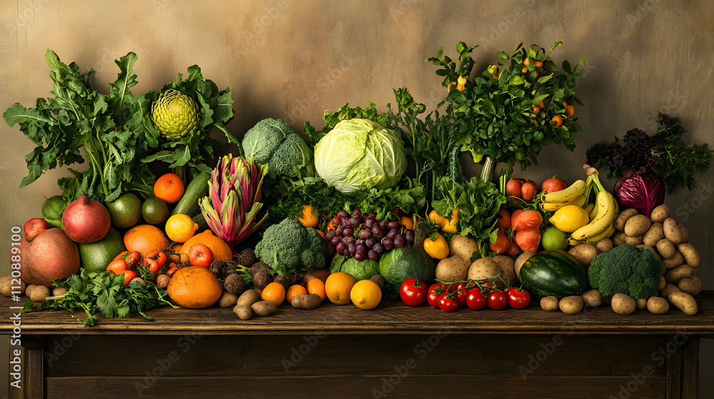 Vibrant Harvest: A Cornucopia of Seasonal Produce Vibrant Harvest: A Cornucopia of Seasonal Produce