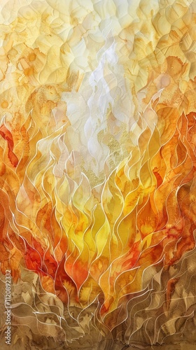 Pentecost Holy Spirit descending as flames