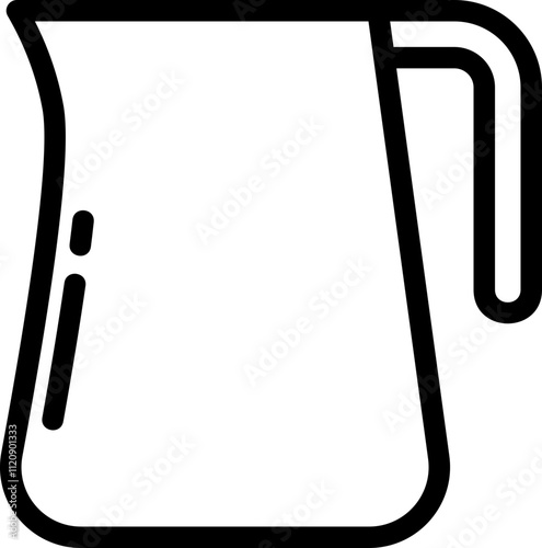 Coffee Pot Line Icon