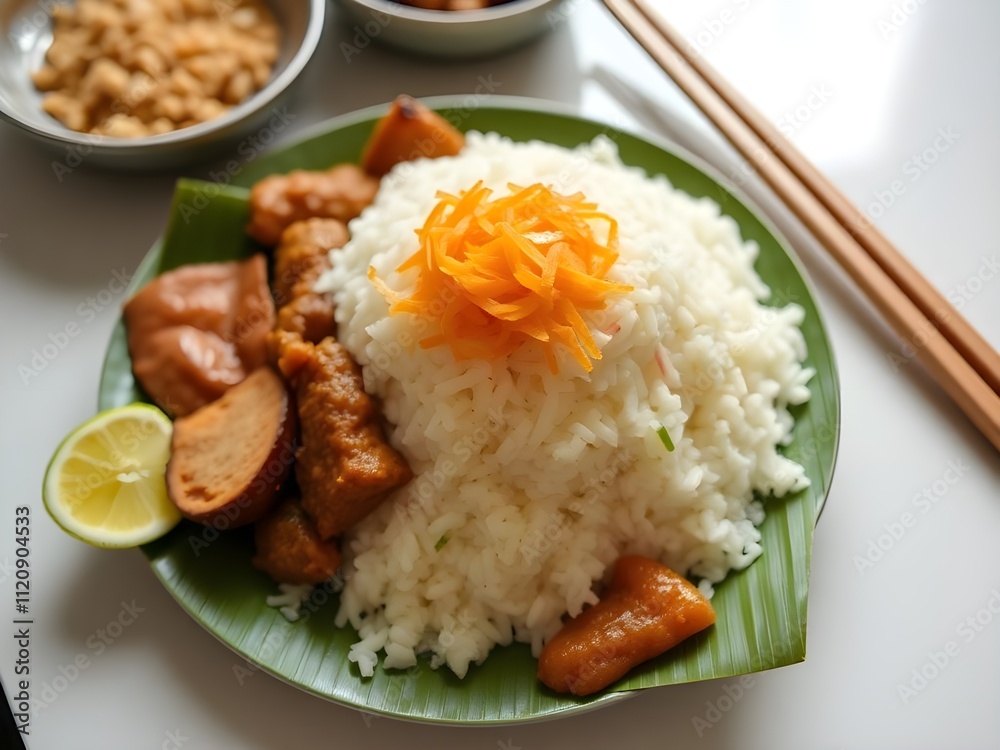 rice with chicken