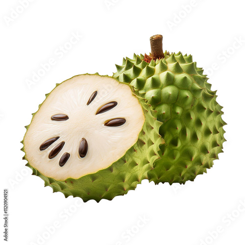 soursopsliced soursop photo