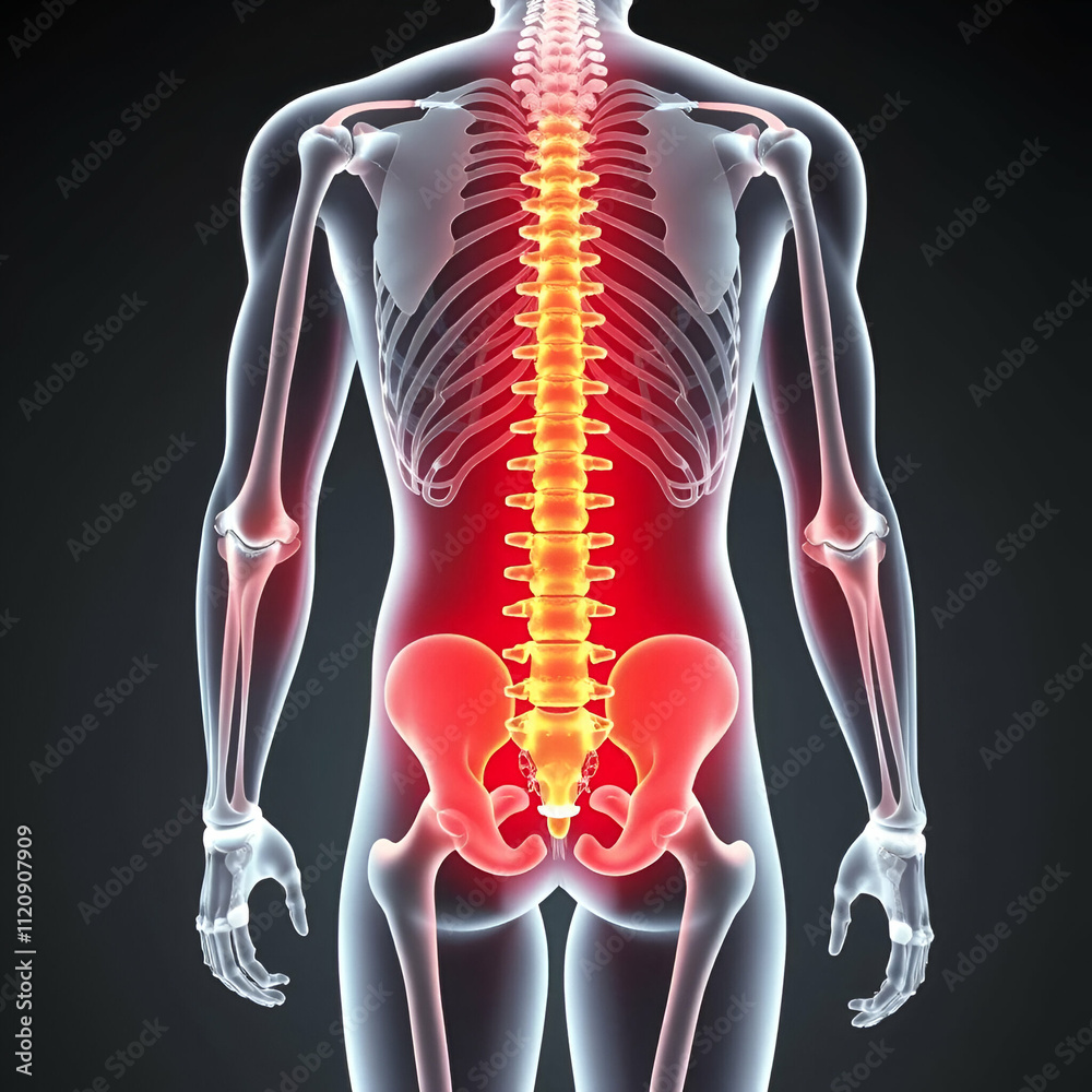 Illuminating Back Pain 3D Anatomy Reveals Spinal Inflammation Illuminating Back Pain 3D Anatomy Reveals Spinal Inflammation
