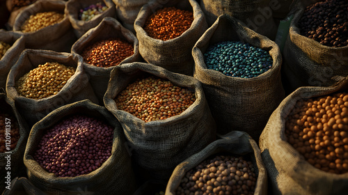 Vibrant Spice Bazaar: Exploring the Flavors of the World