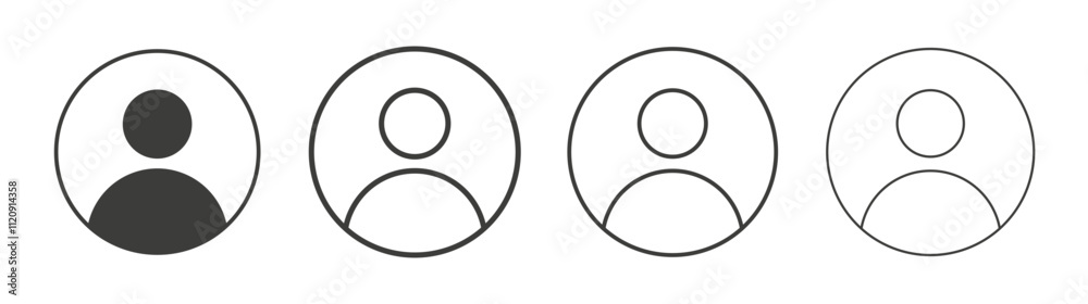 Login icon pack. vector illustration Login icon pack. vector illustration