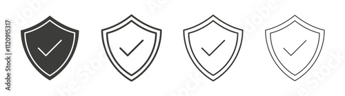 Safe icon pack. vector illustration