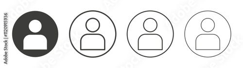 User icon pack. vector illustration