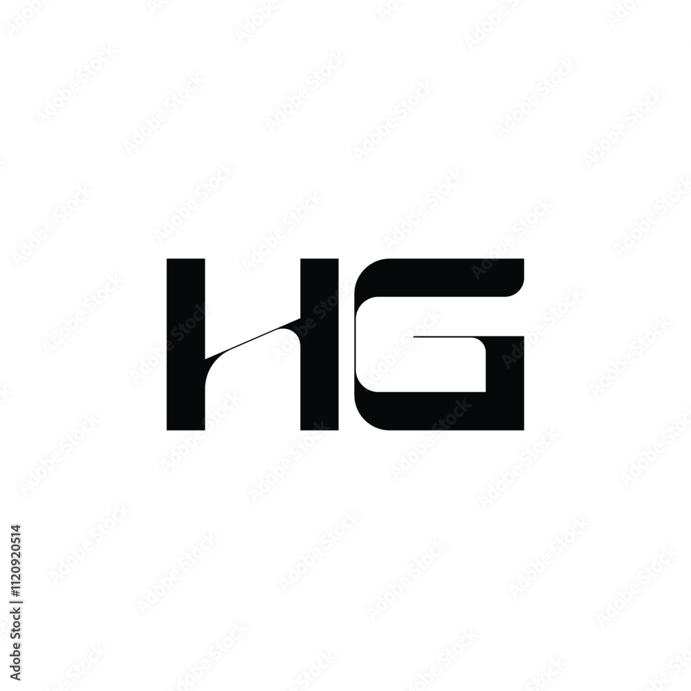 HG monogram logo design letter text name symbol monochrome logotype alphabet character simple logo HG monogram logo design letter text name symbol monochrome logotype alphabet character simple logo