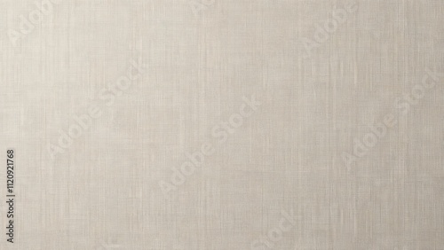Seamless Light Gray Linen Texture, High-Resolution Beige Fabric Background for Textile Design