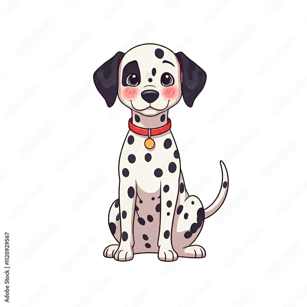 Playful Dalmatian Puppy Animation Playful Dalmatian Puppy Animation