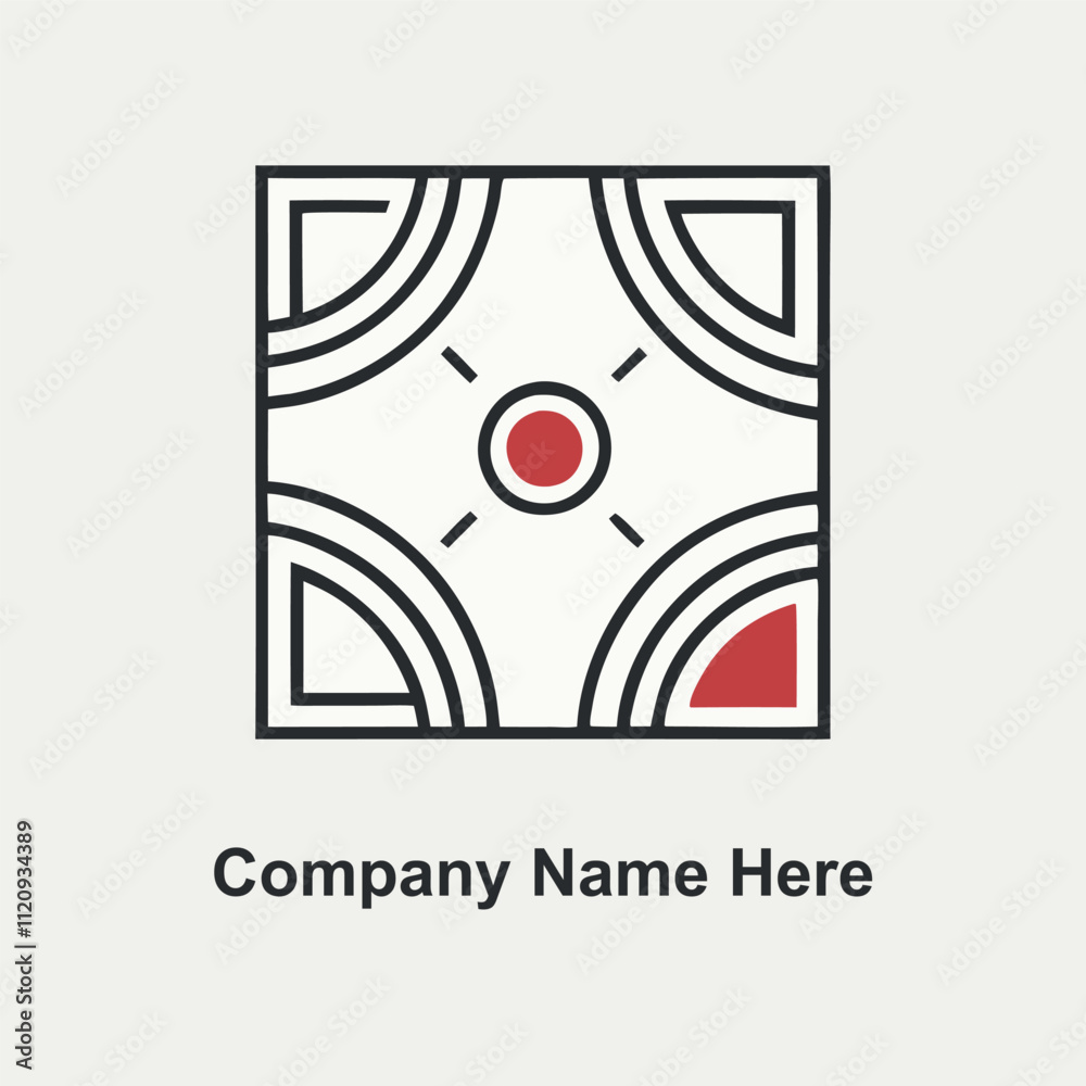 Fototapeta premium Geometric Logo