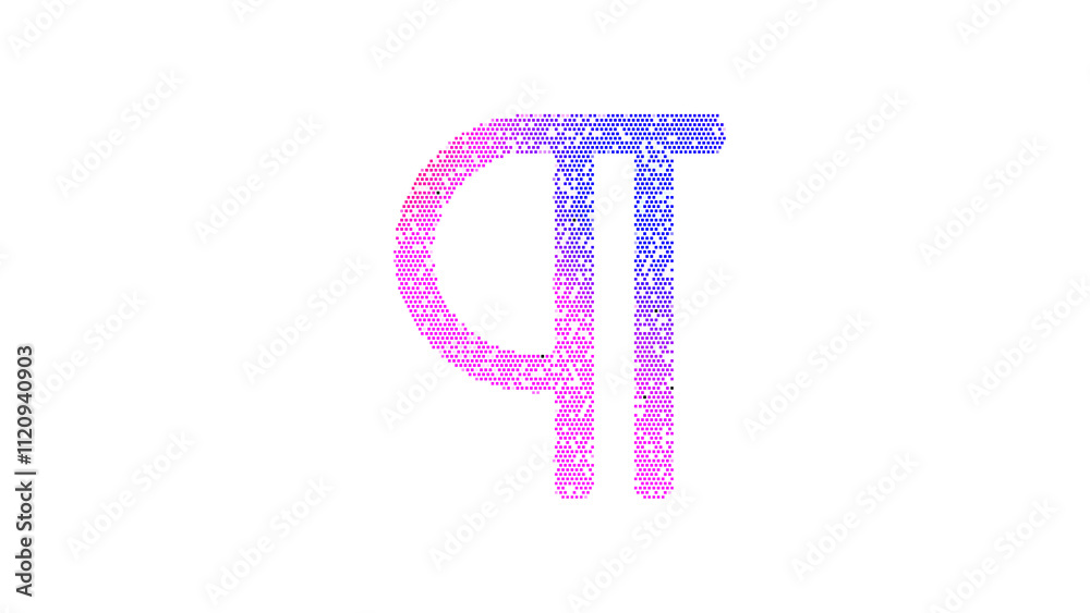 Icon paragraph is made up of LED square shapes. There are bright diodes and there are black dead diodes Icon paragraph is made up of LED square shapes. There are bright diodes and there are black dead diodes