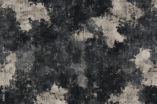 Wallpaper Mural Dark, textured grunge background; grey and black paint splatter effect. Ideal for website design, adding a distressed or vintage look to projects. Torontodigital.ca