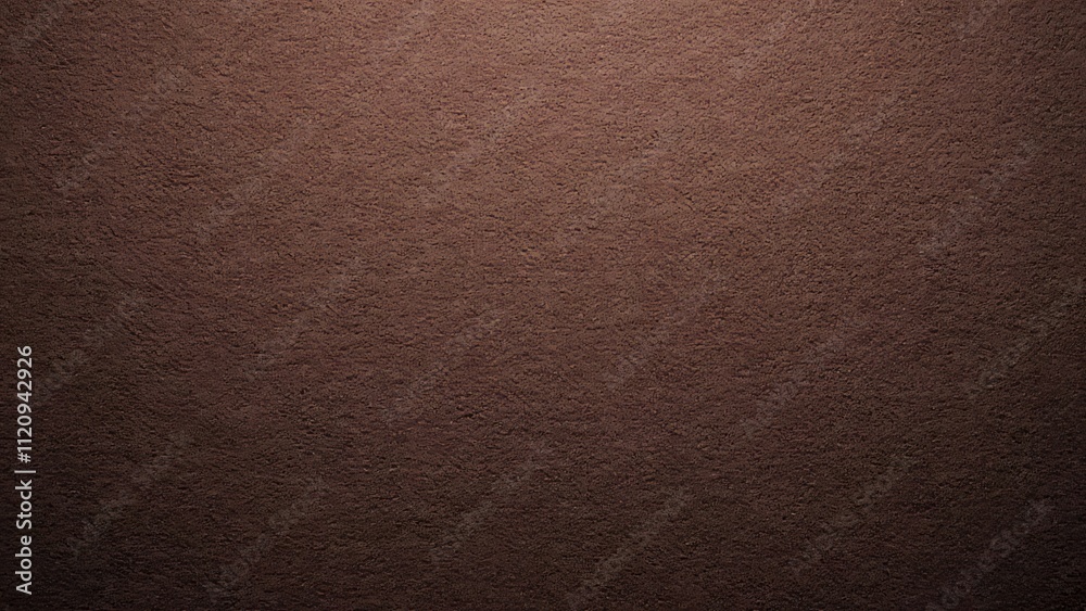 Fototapeta premium High-Resolution Dark Brown Carpet Texture, Professional Studio Photograph of Solid Color Textured Background for Design Projects