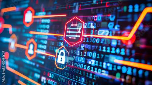 Secure Computer Protection Against Hacking, System Security Breach Scenario.
