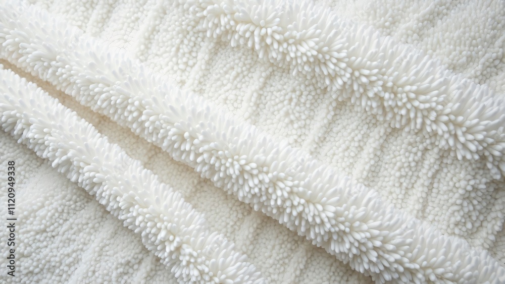 Luxurious White Towel Texture, Close-Up of Soft, Fluffy Terry Cloth - Perfect for Bathroom & Spa Designs Luxurious White Towel Texture, Close-Up of Soft, Fluffy Terry Cloth - Perfect for Bathroom & Spa Designs
