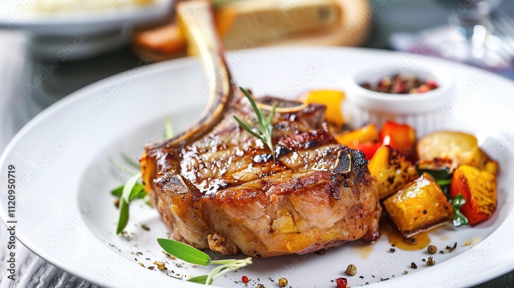 Fried Pork Chop, Tasty and Crispy Cut of Pork, Perfectly Cooked with Seasonings and Ready to Delight Your Palate