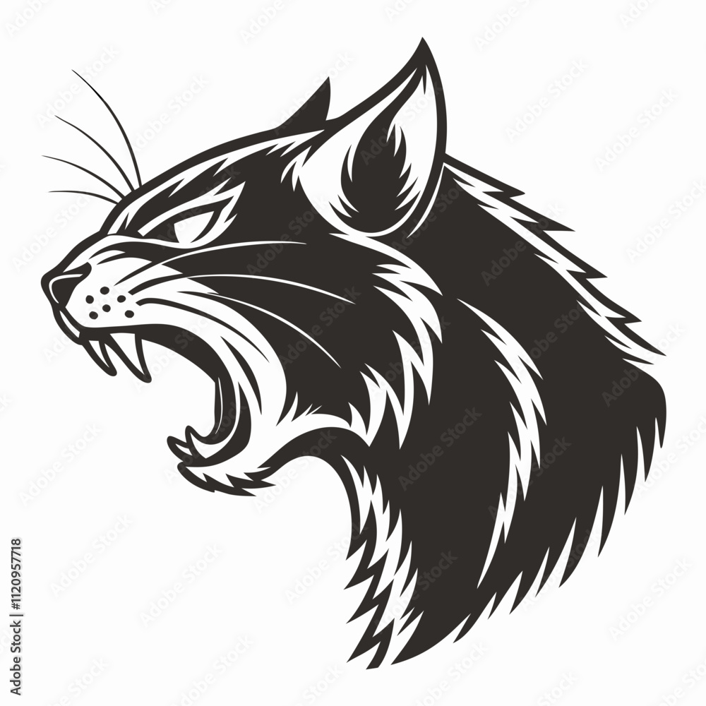 head of a cat head of a cat