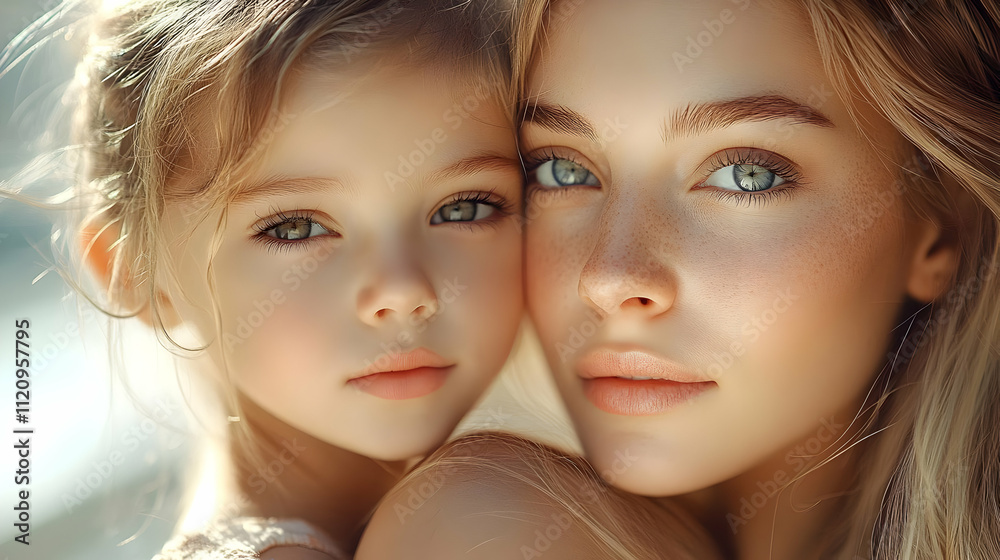 Mother Daughter Bond: A Portrait of Love and Affection Mother Daughter Bond: A Portrait of Love and Affection