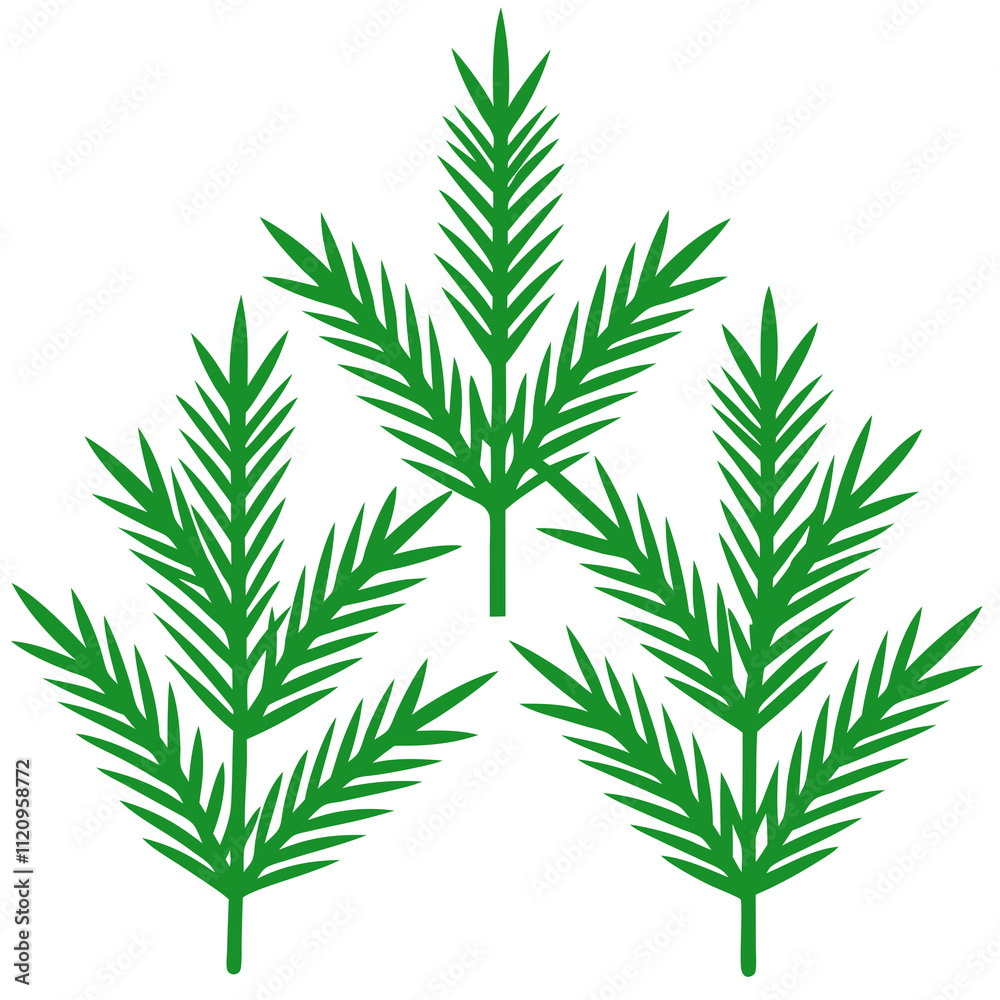 Obraz premium illustration of a Christmas tree