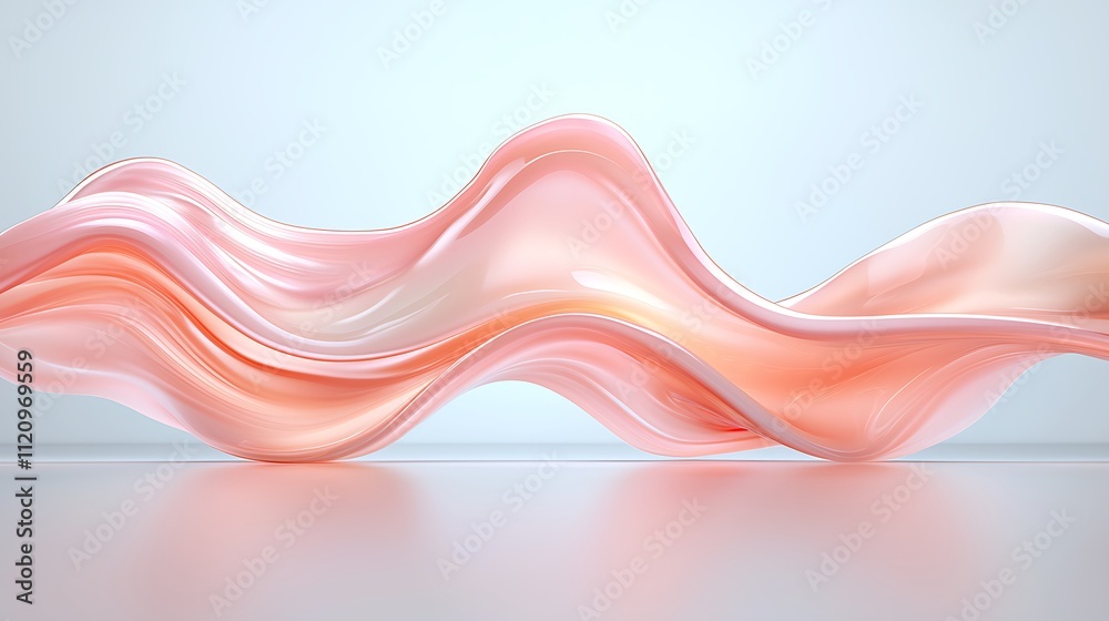 Dynamic flowing design modern studio abstract art soft colors artistic perspective fluid forms Dynamic flowing design modern studio abstract art soft colors artistic perspective fluid forms