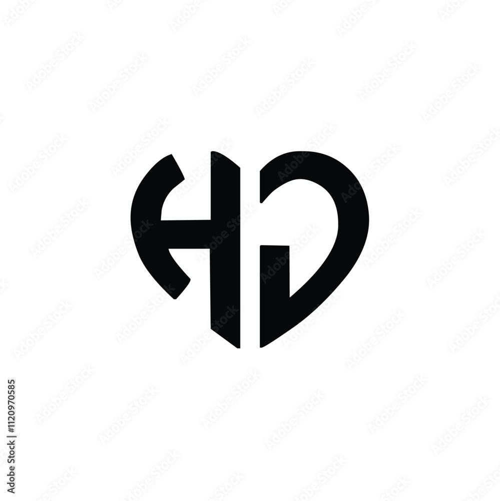 HJ monogram logo design letter text name symbol monochrome logotype alphabet character simple logo HJ monogram logo design letter text name symbol monochrome logotype alphabet character simple logo