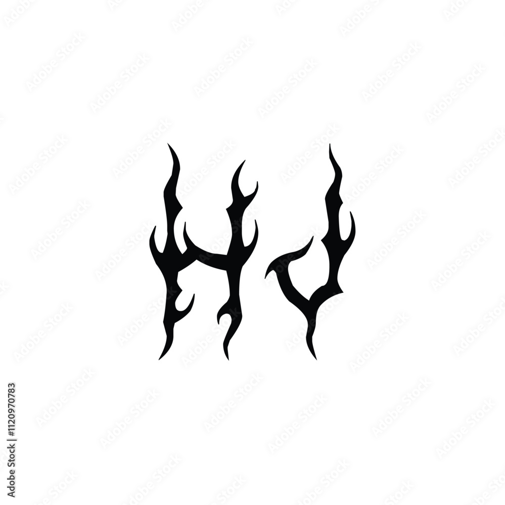 HJ monogram logo design letter text name symbol monochrome logotype alphabet character simple logo HJ monogram logo design letter text name symbol monochrome logotype alphabet character simple logo