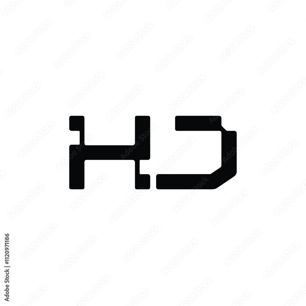 HJ monogram logo design letter text name symbol monochrome logotype alphabet character simple logo HJ monogram logo design letter text name symbol monochrome logotype alphabet character simple logo