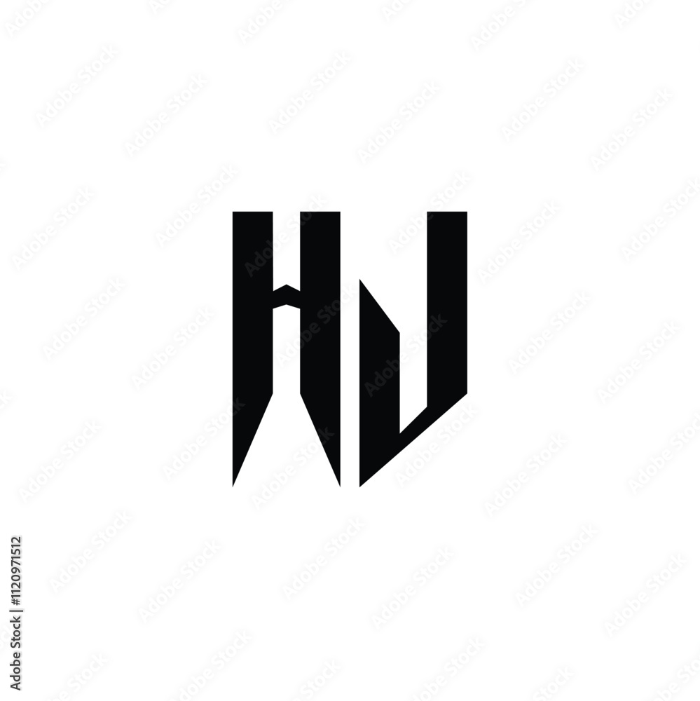 HJ monogram logo design letter text name symbol monochrome logotype alphabet character simple logo HJ monogram logo design letter text name symbol monochrome logotype alphabet character simple logo