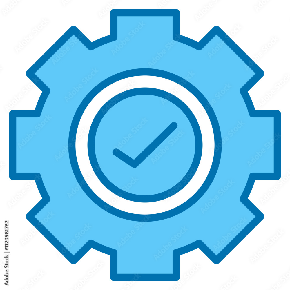 Gear Check Icon Gear Check Icon