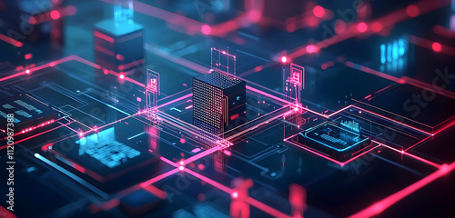 IT Asset Management (ITAM) concepts visualized, showcasing effective resource coordination across company technology and infrastructure systems.