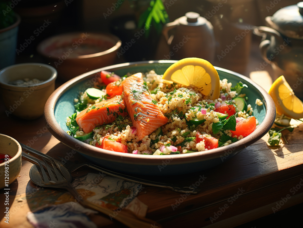 Unbelievable Salmon and quinoa salad Unbelievable Salmon and quinoa salad