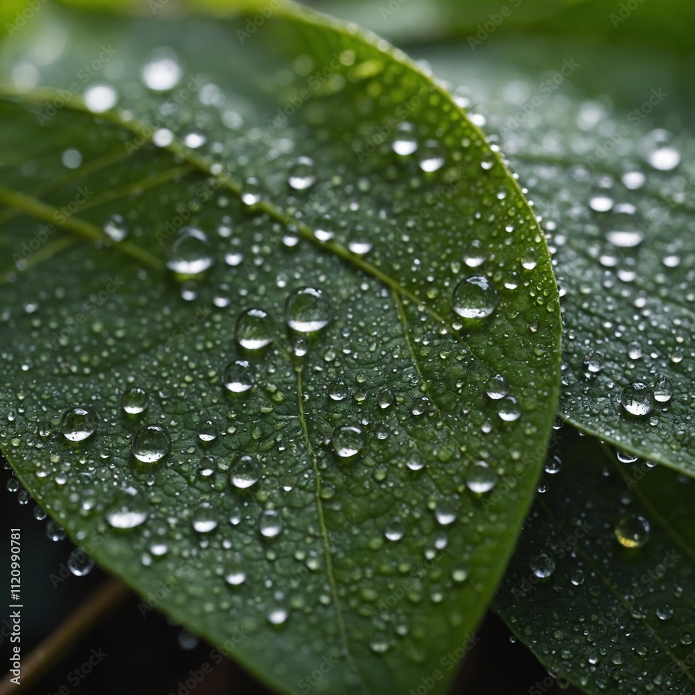 water drops on leaf water drops on leaf