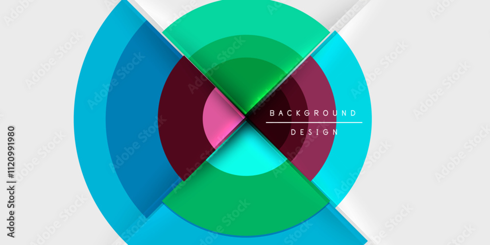 Techno circles and semi circles. Vector Illustration For Wallpaper, Banner, Background, Card, Book Illustration, landing page Techno circles and semi circles. Vector Illustration For Wallpaper, Banner, Background, Card, Book Illustration, landing page