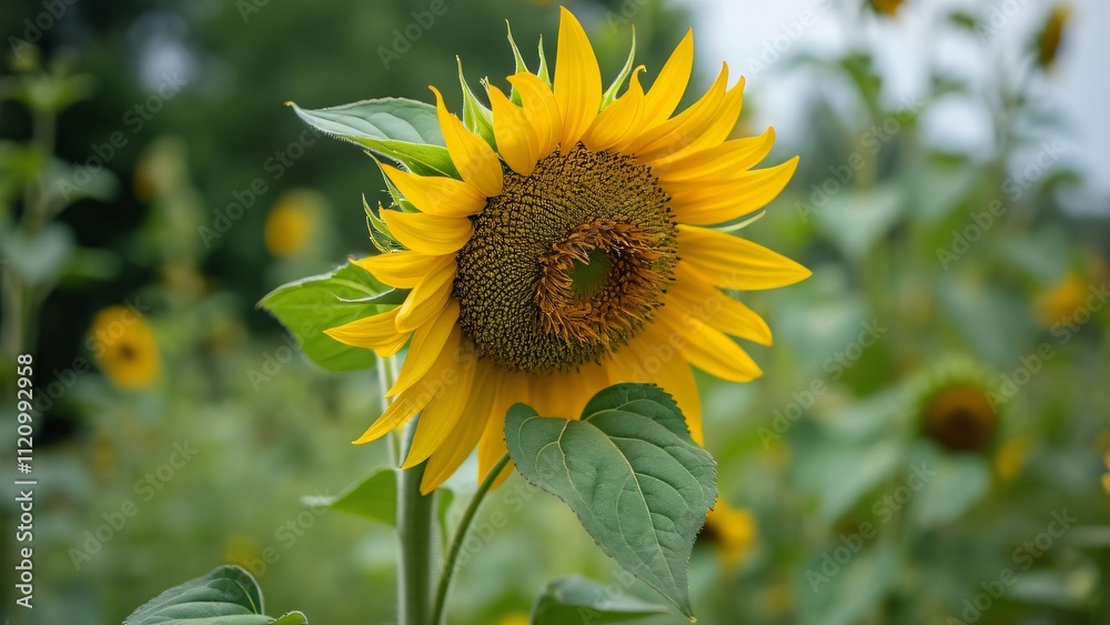 Overgrown Yellow Sunflower in Summer Garden - Reddit 2019 Inspired AI Art Overgrown Yellow Sunflower in Summer Garden - Reddit 2019 Inspired AI Art