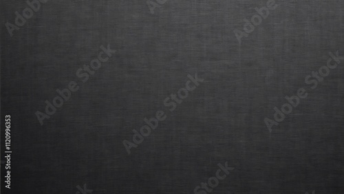 High-Resolution Dark Gray Linen Fabric Texture, Black Linen Cloth Background, Flat Lay Photography