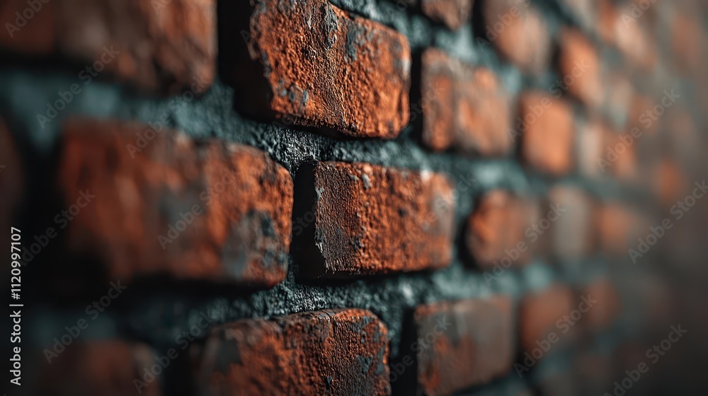 Weathered brick wall with intricate patterns, cozy warmth, rustic charm, inviting atmosphere, vintage texture detail Weathered brick wall with intricate patterns, cozy warmth, rustic charm, inviting atmosphere, vintage texture detail