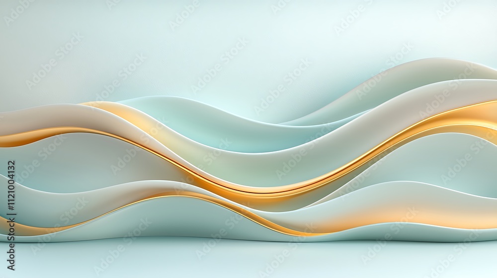 Fluid curves and waves abstract art modern design minimalist environment close-up perspective Fluid curves and waves abstract art modern design minimalist environment close-up perspective